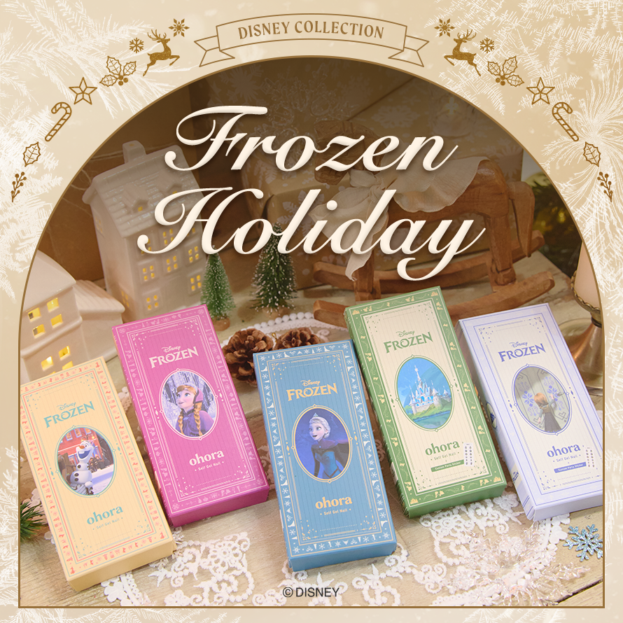 Disney Collection ‐Frozen Holiday Collection- | セルフジェルネイル Disney Collection ‐Frozen Holiday Collection- | セルフジェルネイル