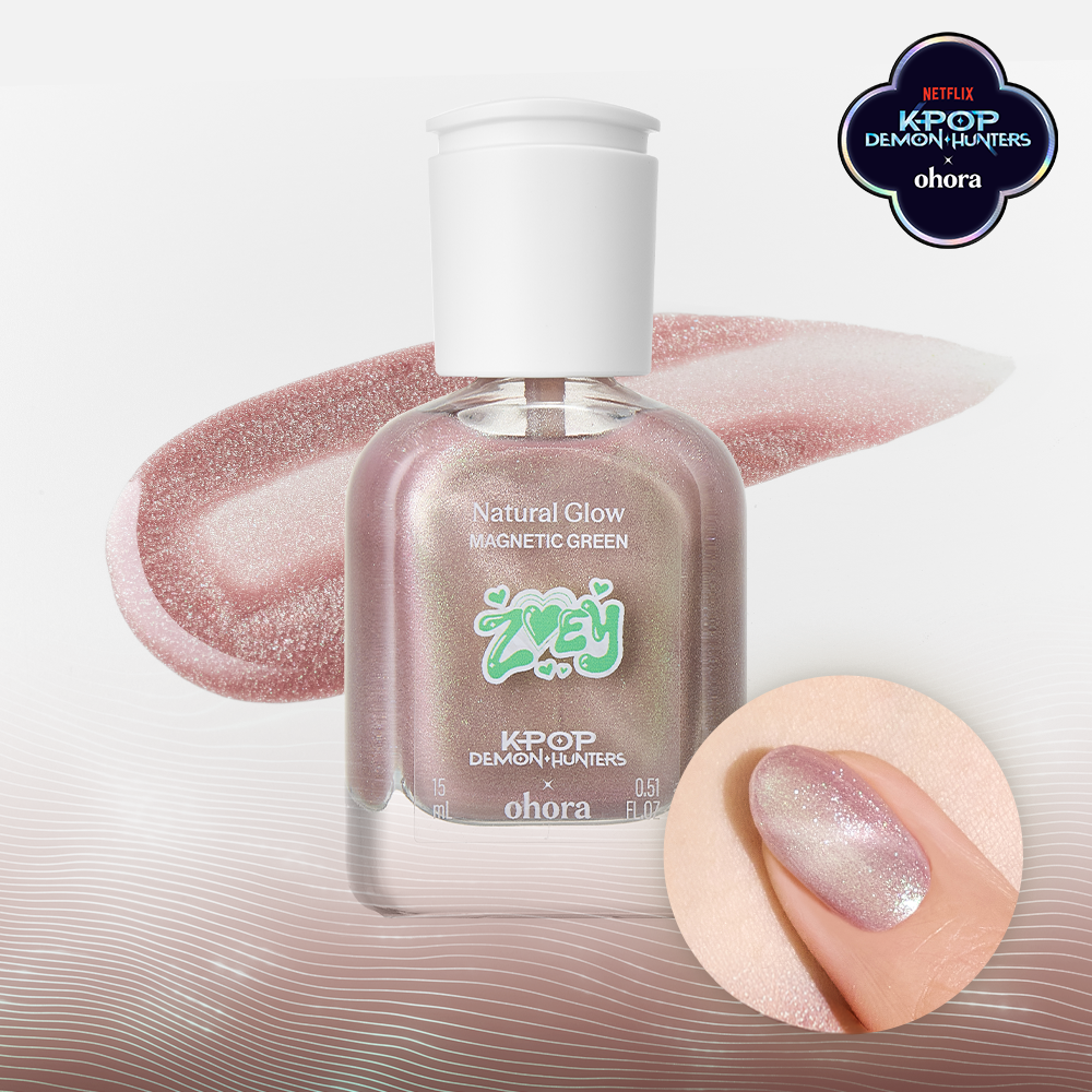 Magnetic Green] ohora Natural Glowマルチネイル強化剤 | セルフ