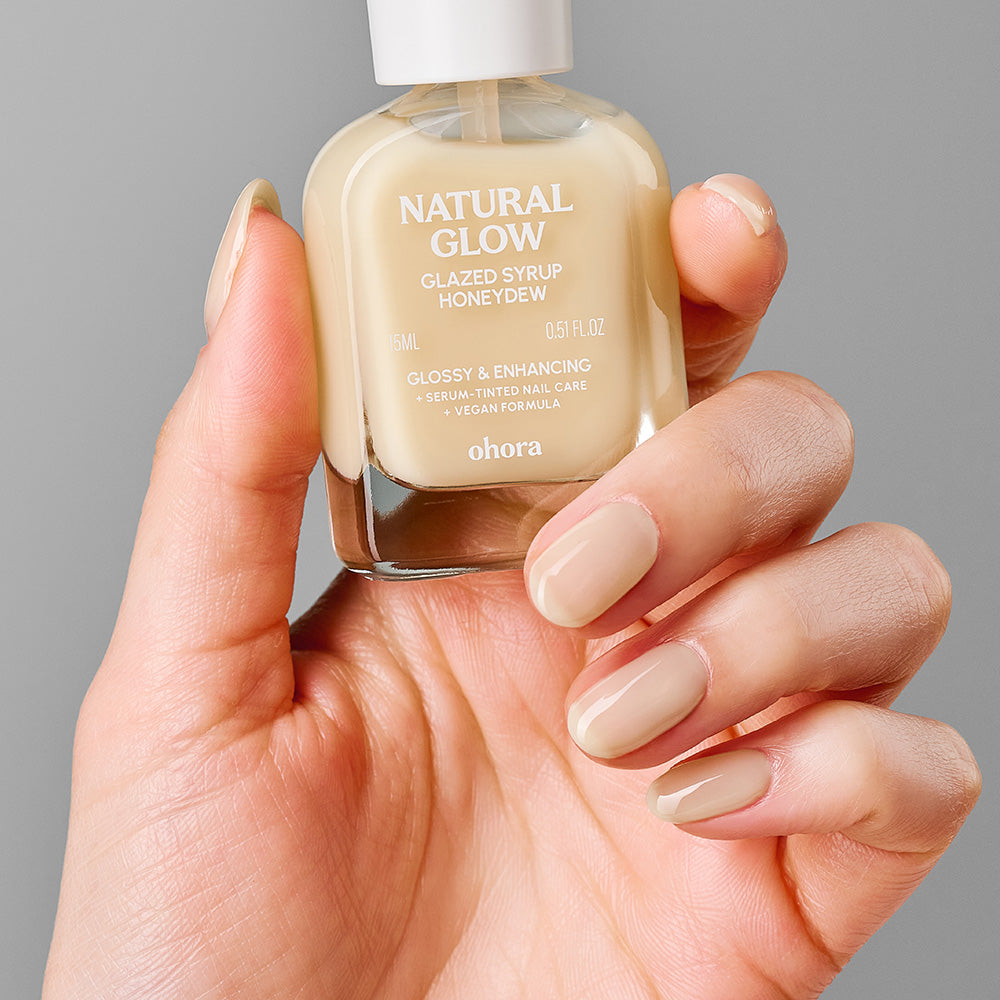 Honeydew] ohora Natural Glowマルチネイル強化剤 | セルフジェル