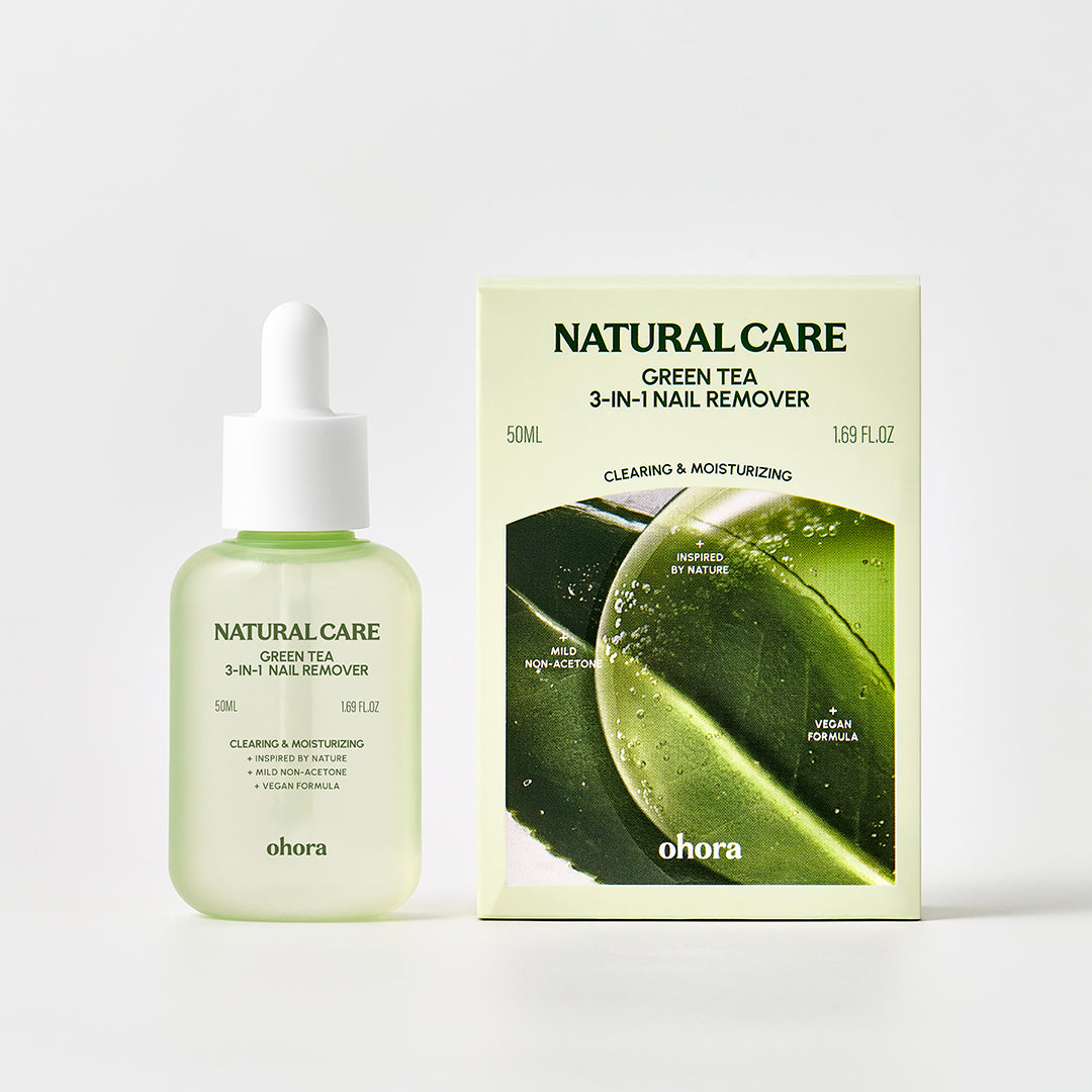 ohora Natural Care Green Tea 3-in-1 Nail Remover | セルフジェル