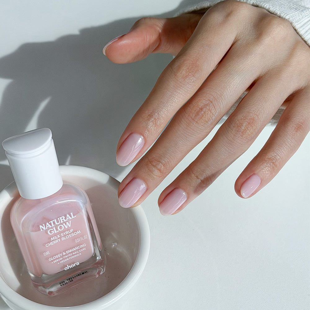 [Cherry Blossom] ohora Natural Glowマルチネイル強化剤