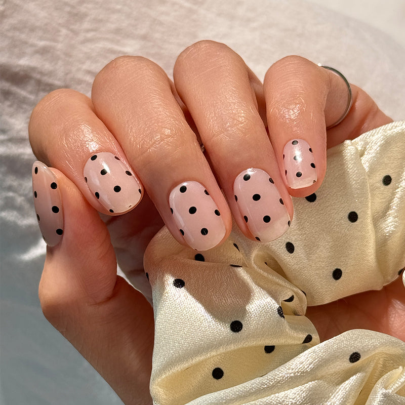 N Polka Noir