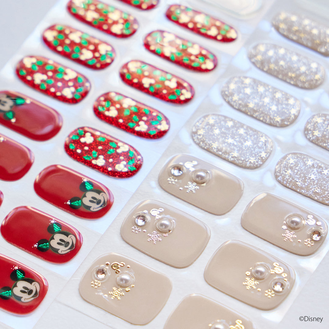 【400】 Holiday Mickey Design Set 限定コラボ 試してみた】ohora Holiday Mickey Design Setのリアルな口コミ