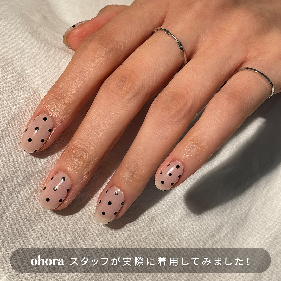 N Polka Noir | セルフジェルネイルのohora公式 – ohora jp