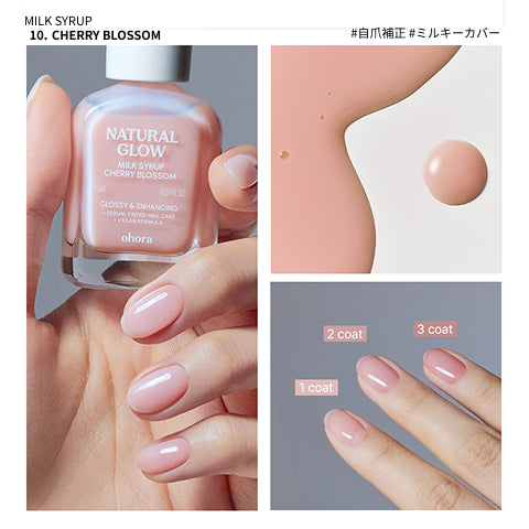 natural nails care set 集中ケアセット | セルフジェルネイルのohora