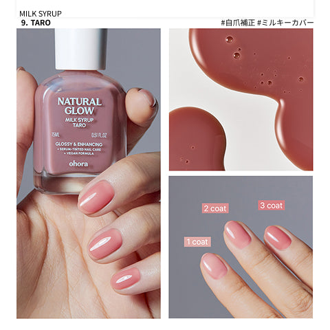 natural nails care set 集中ケアセット | セルフジェルネイルのohora