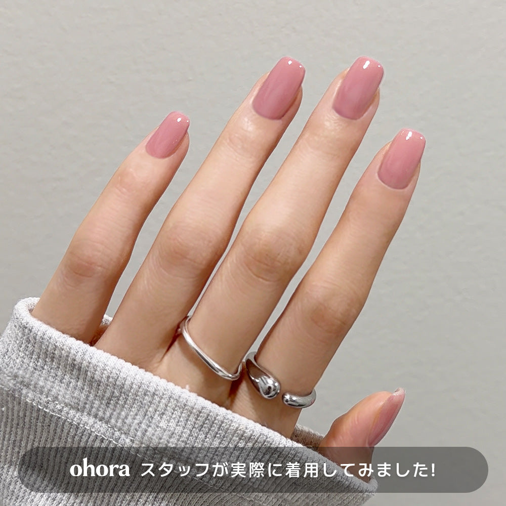 [Velvet Mousse] ohora Natural Glowマルチネイル強化剤