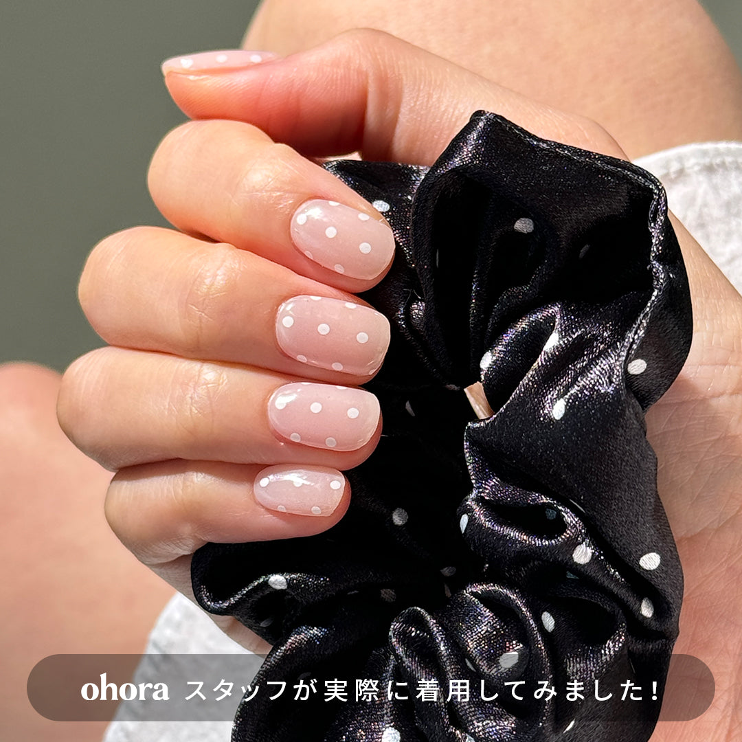 N Polka Blanc | セルフジェルネイルのohora公式 – ohora jp