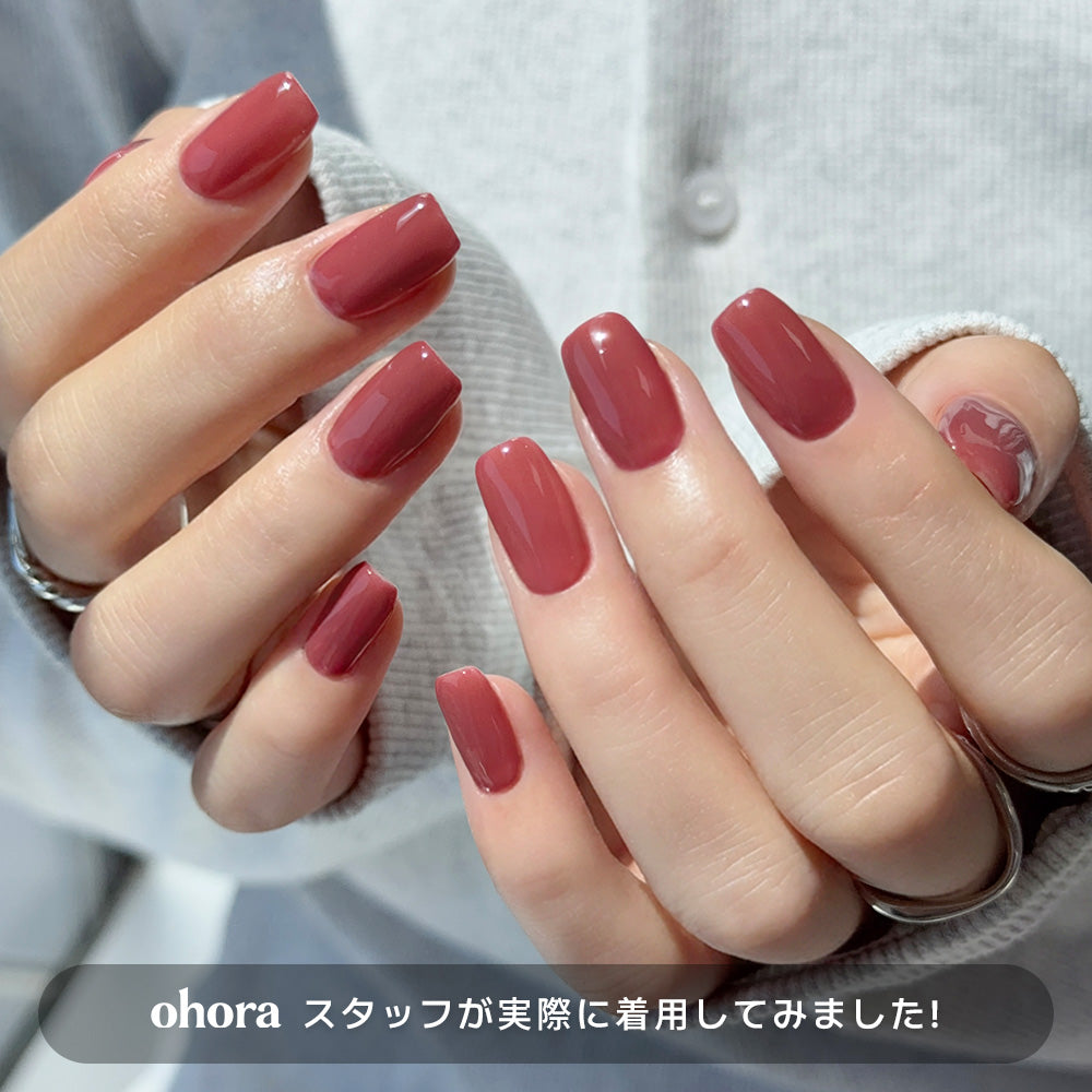 [Berry Jam] ohora Natural Glowマルチネイル強化剤