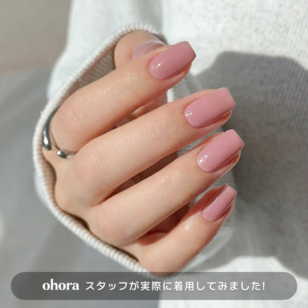 [Velvet Mousse] ohora Natural Glowマルチネイル強化剤