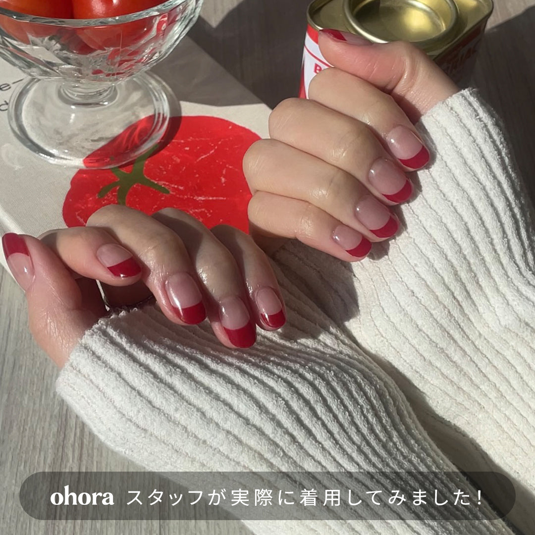 N Ruby French | セルフジェルネイルのohora公式 – ohora jp