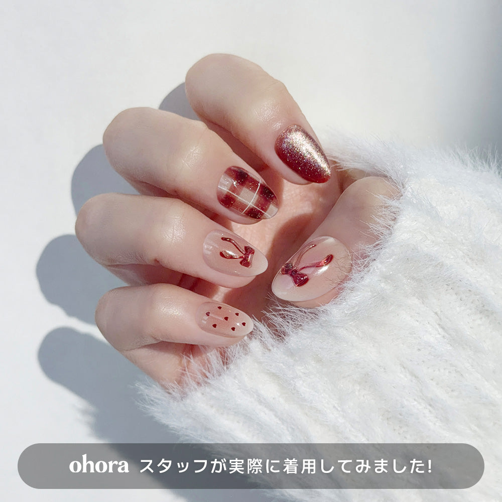 Blush Bow (OVAL/SHORT)