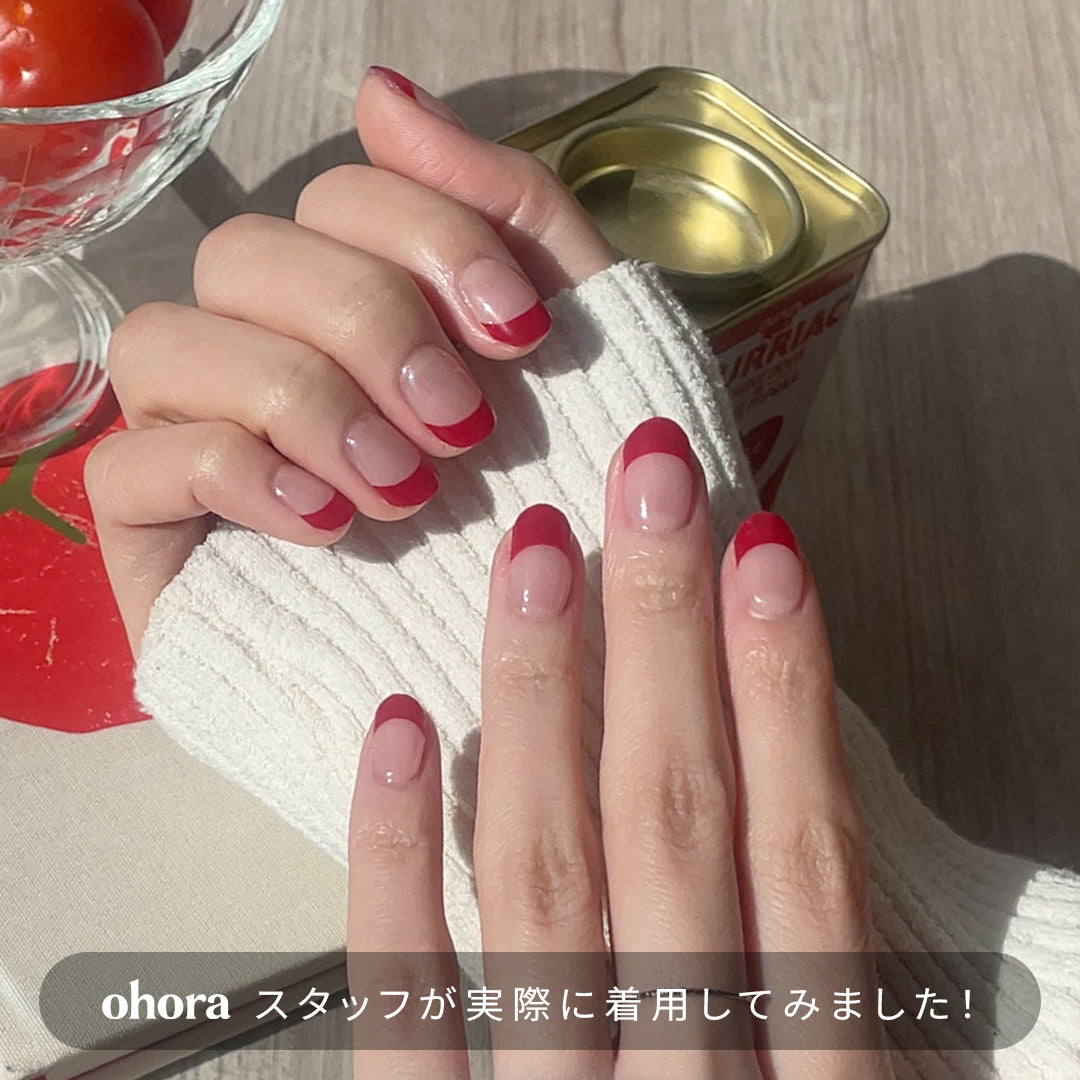 N Ruby French | セルフジェルネイルのohora公式 – ohora jp