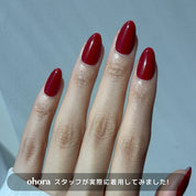 [ネイルチップ] Classic Red (ショート/ミディアム)