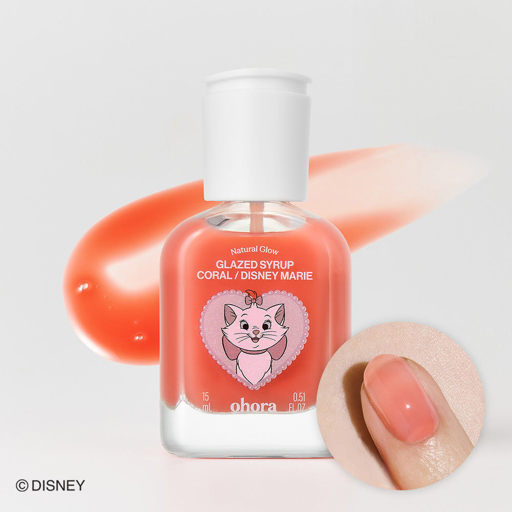オホーラ ナチュラルグロウ グレーズドシロップ ネイルストレングス