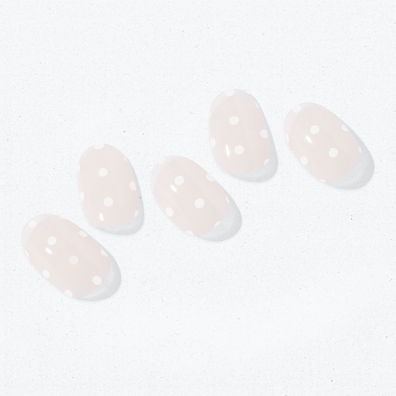 N Polka Blanc