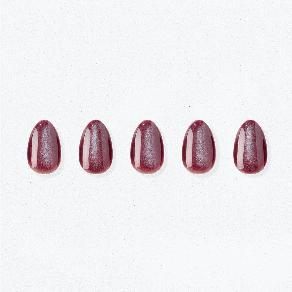 Bordeaux Glow (OVAL/SHORT)