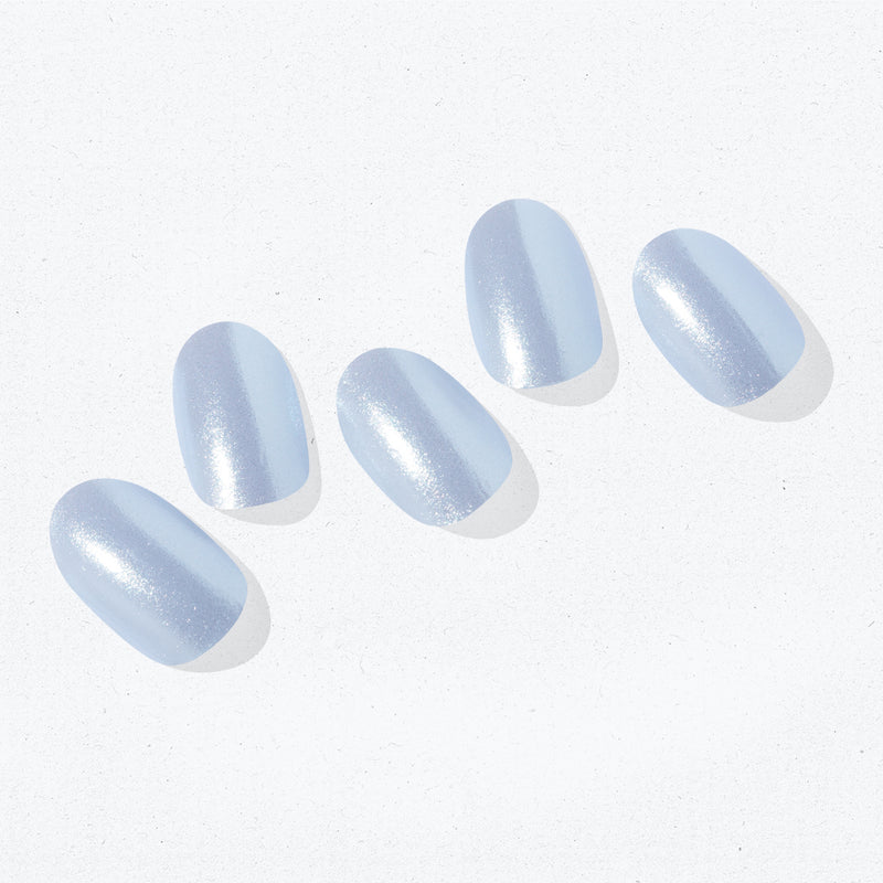 N Light Blue Chrome