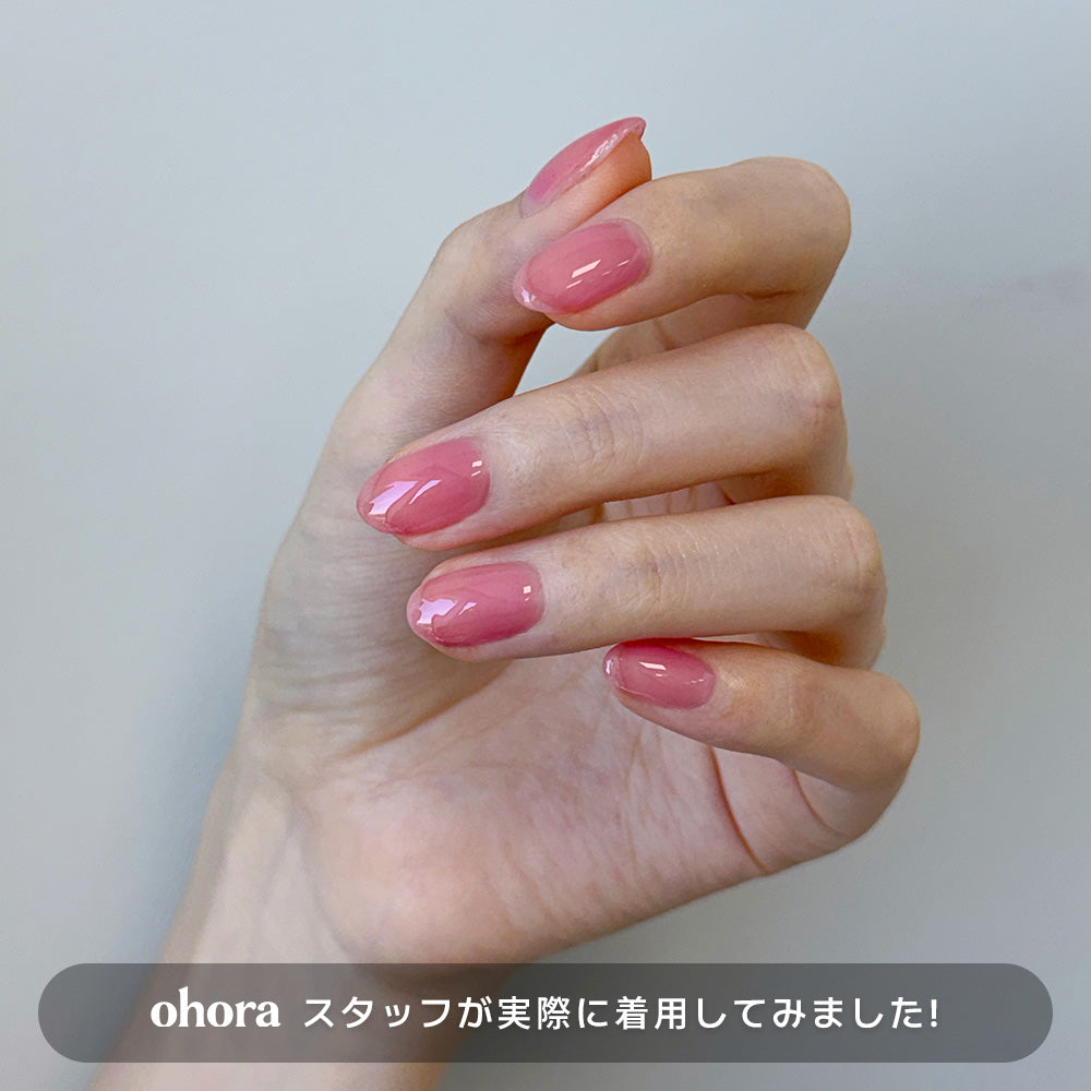 [Peach] ohora Natural Glowマルチネイル強化剤