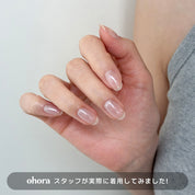 [Champagne] ohora Natural Glowマルチネイル強化剤