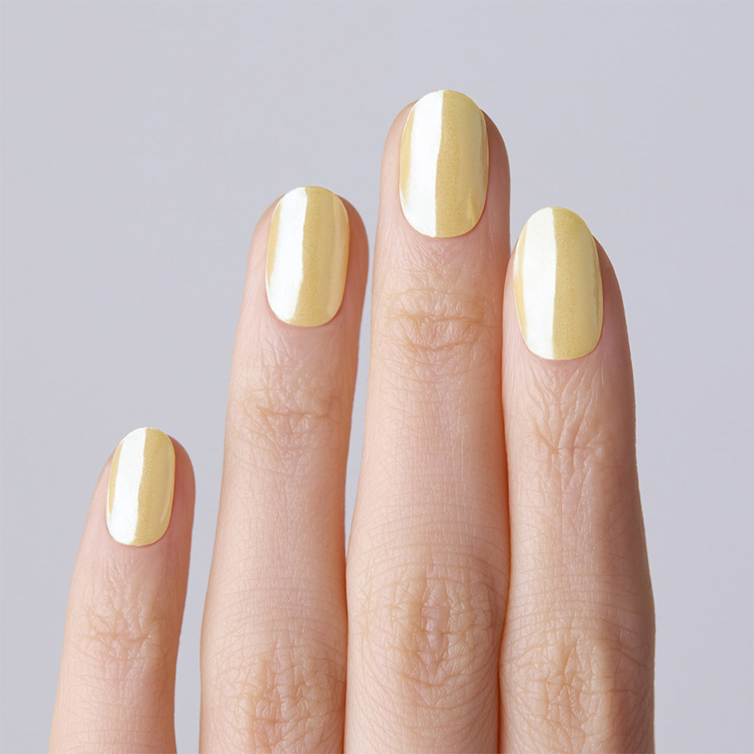 ohora オホーラ　P MINUET 黄3金ラメ N Butter Chrome | セルフジェルネイルのohora公式 – ohora jp