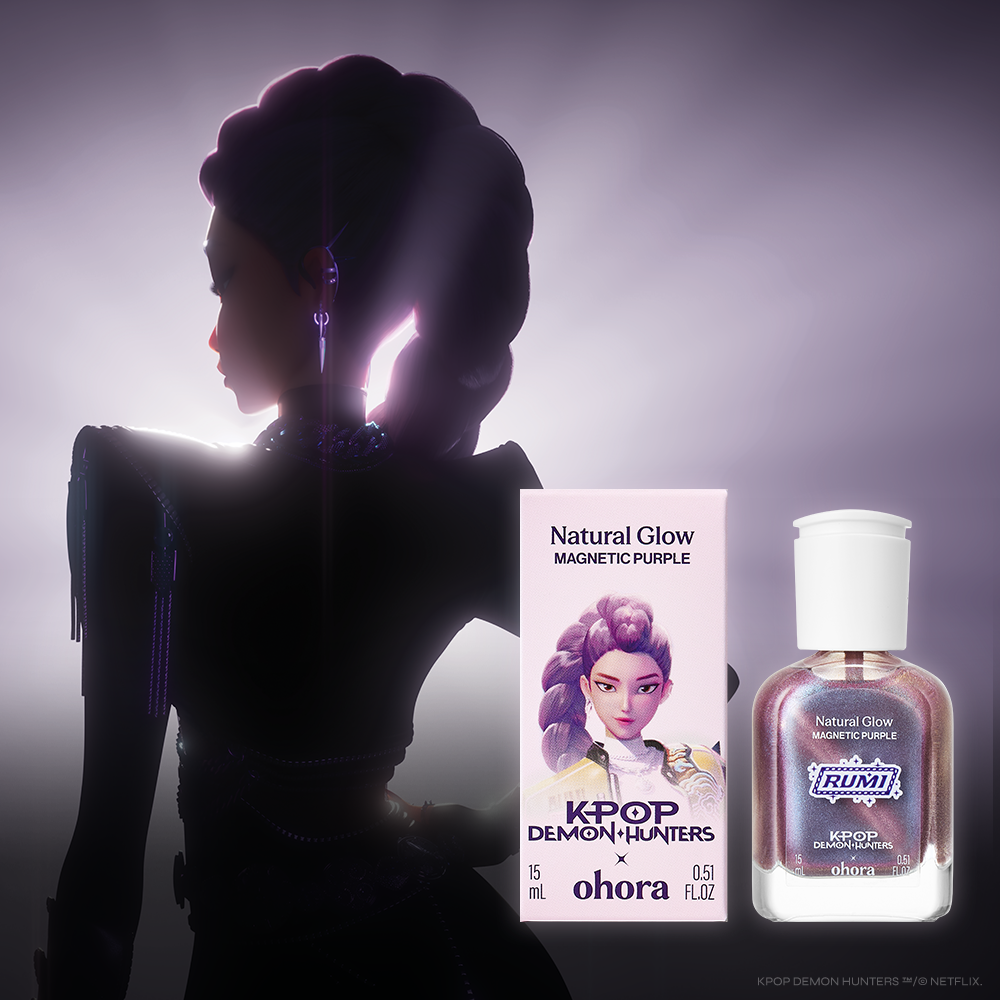 [Magnetic Purple] ohora Natural Glowマルチネイル強化剤