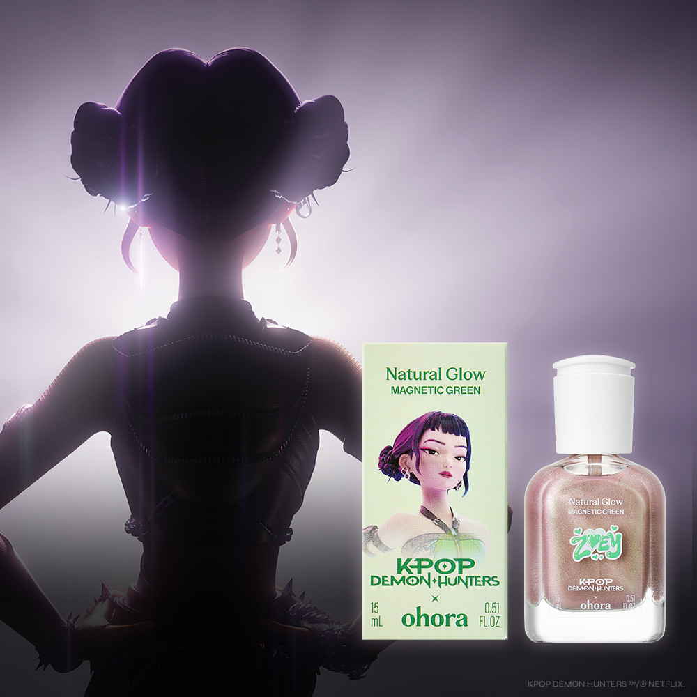 [Magnetic Green] ohora Natural Glowマルチネイル強化剤