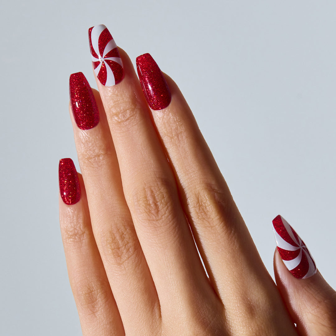 N Candycane Swirl
