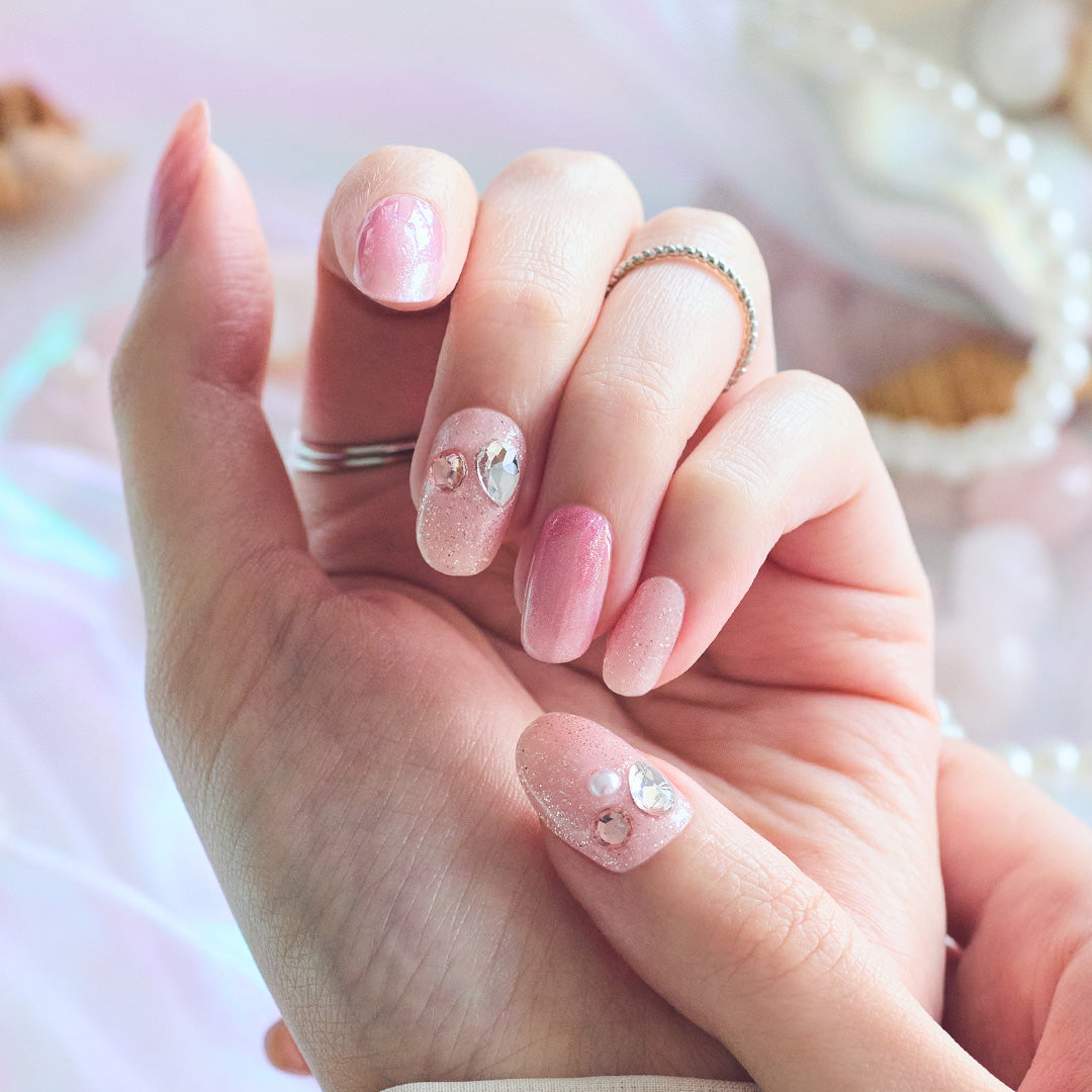 準備中      ☆オーロラハートのヘアゴム。・:＋°CANDYPOP ヘアゴム ハート クリア ラメ ヘアポニー – OSEWAYAオンラインストア