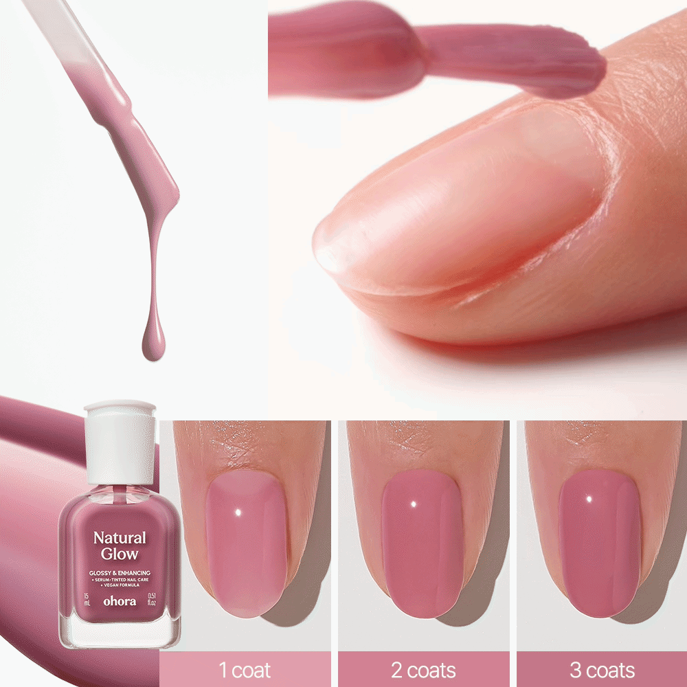 [Velvet Mousse] ohora Natural Glowマルチネイル強化剤