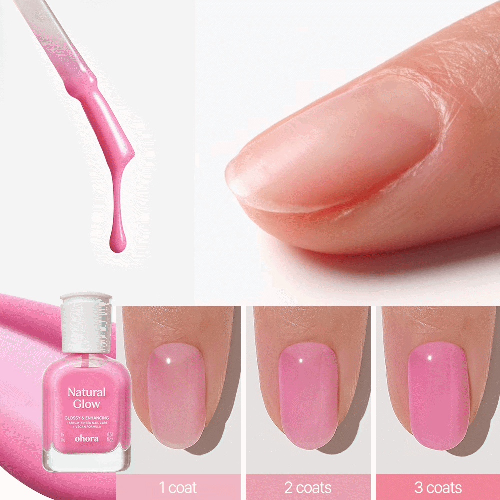[Cupcake] ohora Natural Glowマルチネイル強化剤