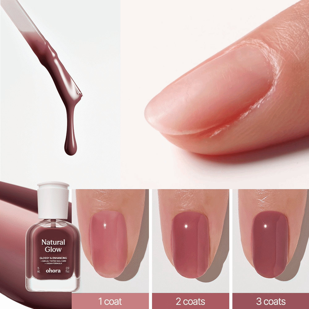 [Ganache] ohora Natural Glowマルチネイル強化剤