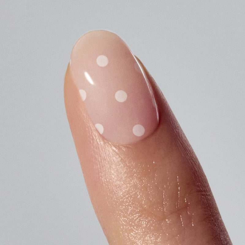 N Polka Blanc