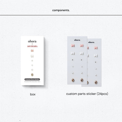 AOI IHARA Custom Parts Sticker