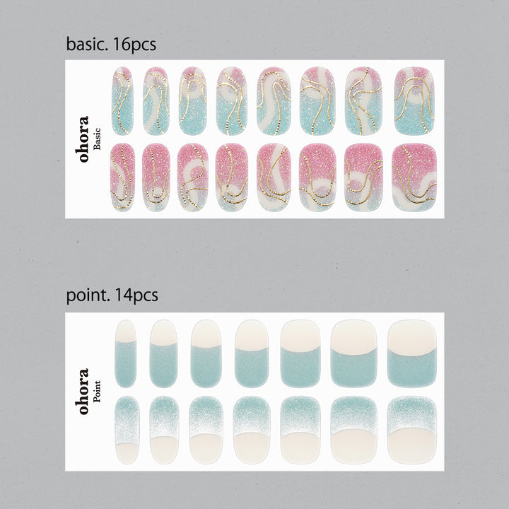 N Blue Illusion | セルフジェルネイルのohora公式 – ohora jp