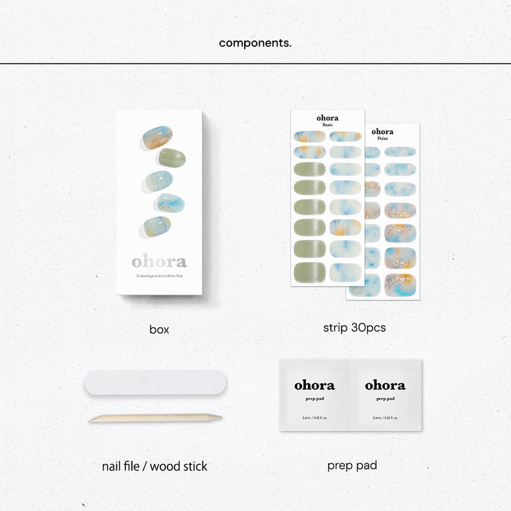 N 18:00 Veil | セルフジェルネイルのohora公式 – ohora jp