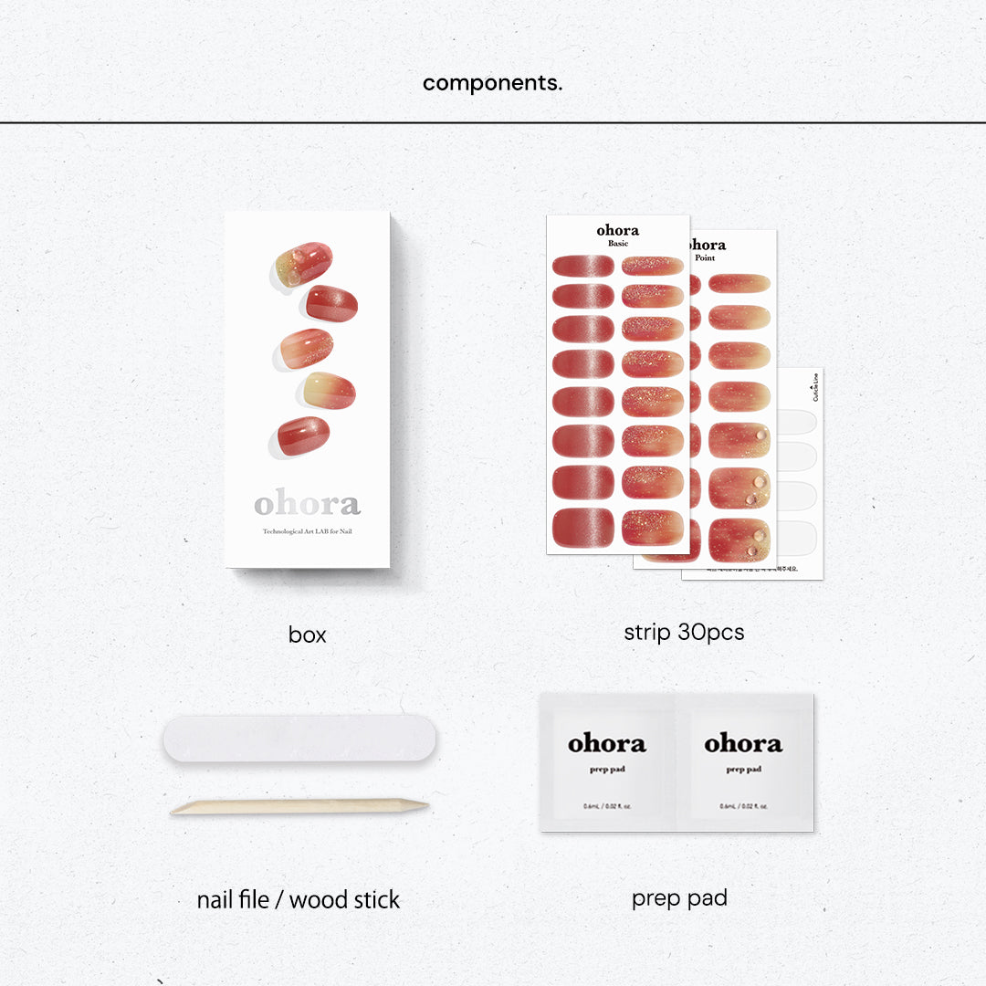 N Shizuku Apple | セルフジェルネイルのohora公式 – ohora jp