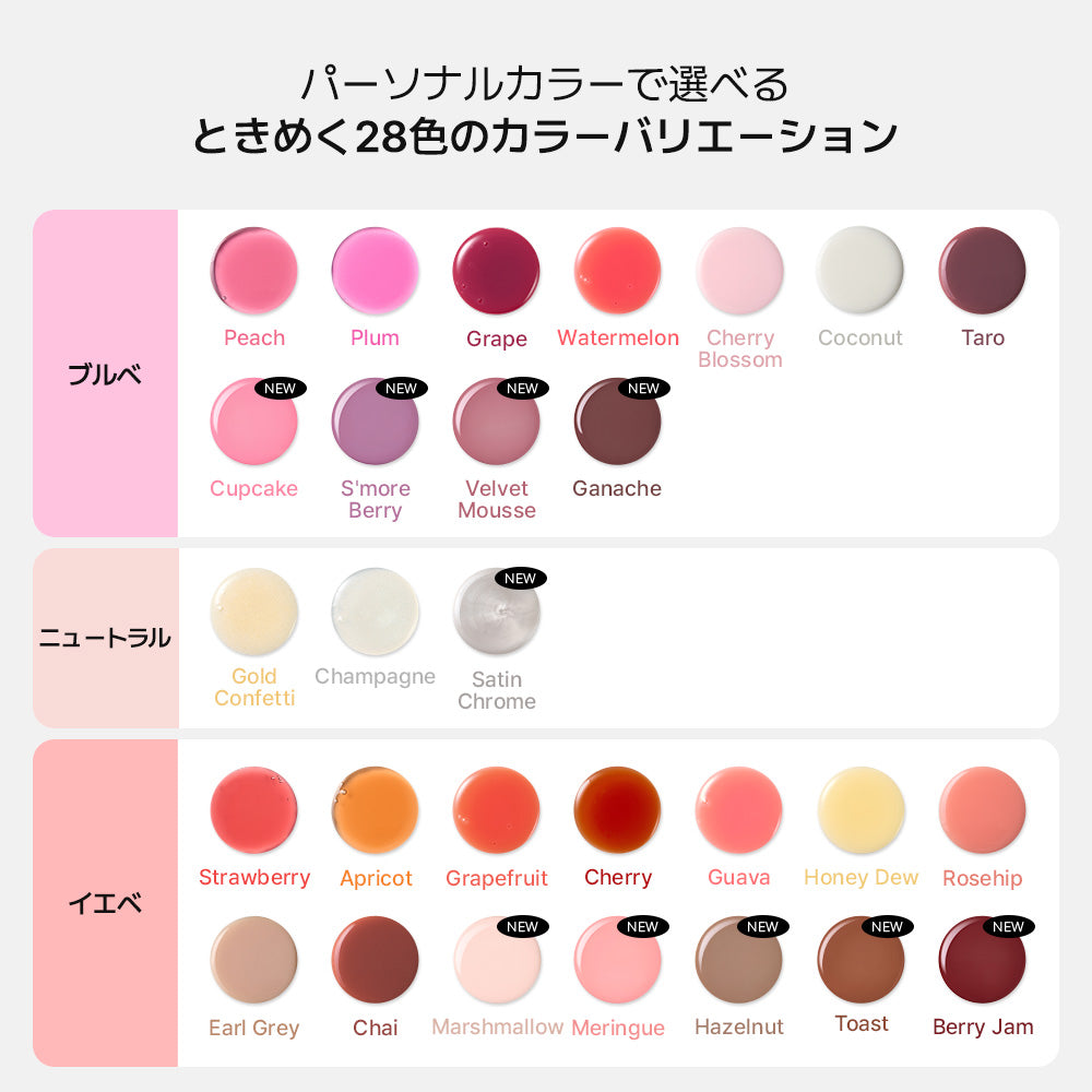 [Velvet Mousse] ohora Natural Glowマルチネイル強化剤