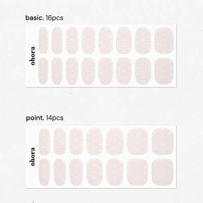 N Polka Blanc