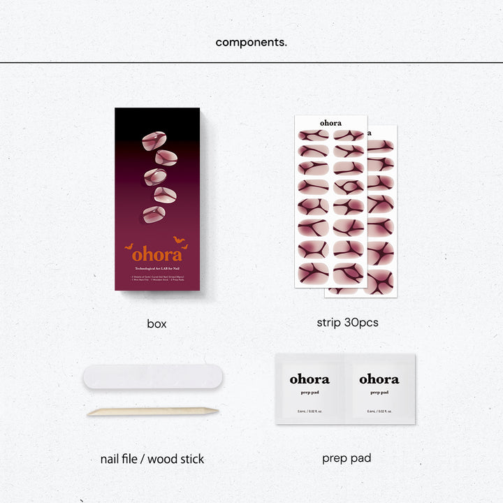 N Bloody Blushy | セルフジェルネイルのohora公式 – ohora jp