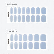 N Light Blue Chrome