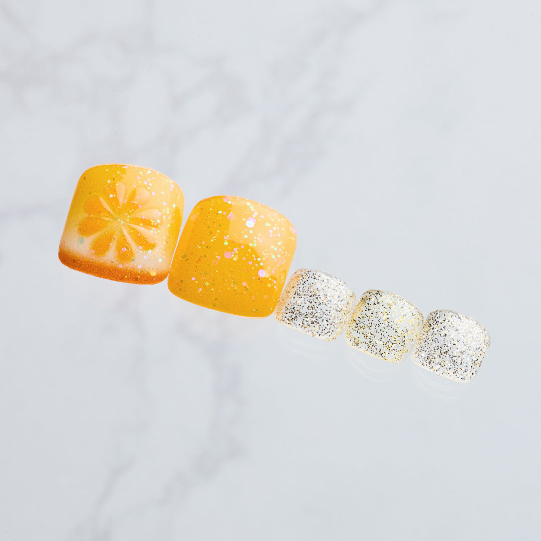 P Orange Splash | セルフジェルネイルのohora公式 – ohora jp