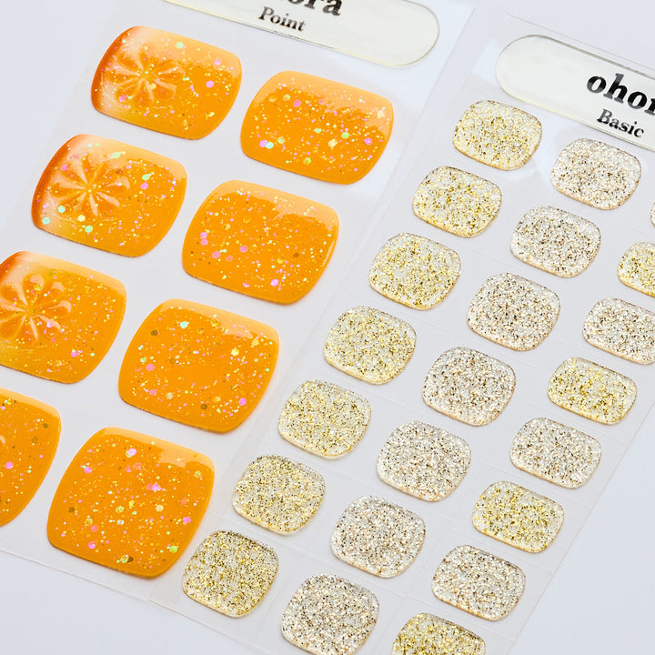 P Orange Splash | セルフジェルネイルのohora公式 – ohora jp