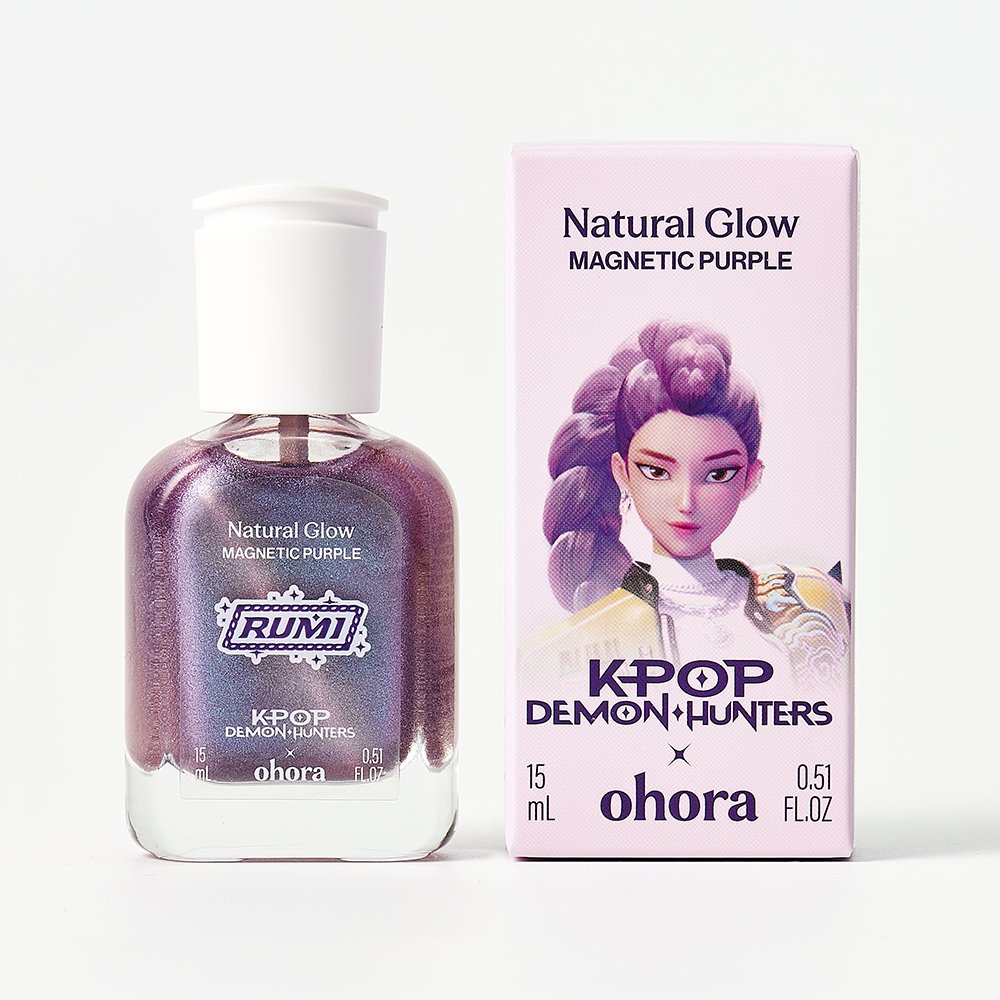 [Magnetic Purple] ohora Natural Glowマルチネイル強化剤