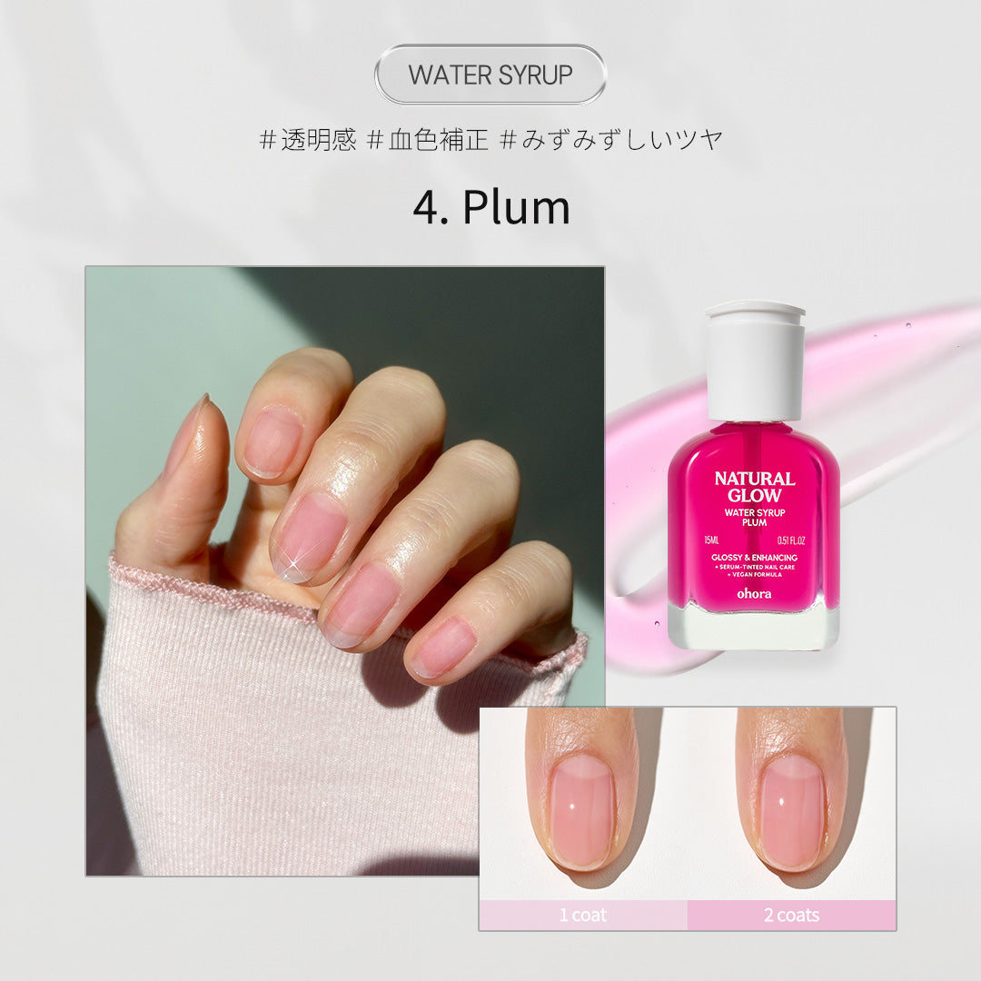 natural nails care set 集中ケアセット | セルフジェルネイルのohora