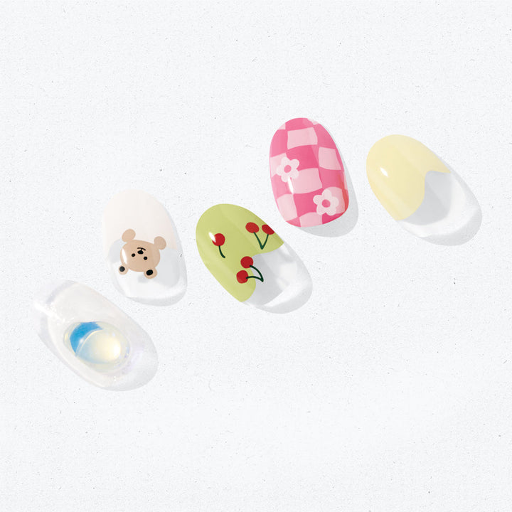 【美品 定価一万円】すぐ始められる！ohora ネイルセット一回使用のみ残量多！ 初回購入限定】ohora start set (5items) | セルフジェルネイル