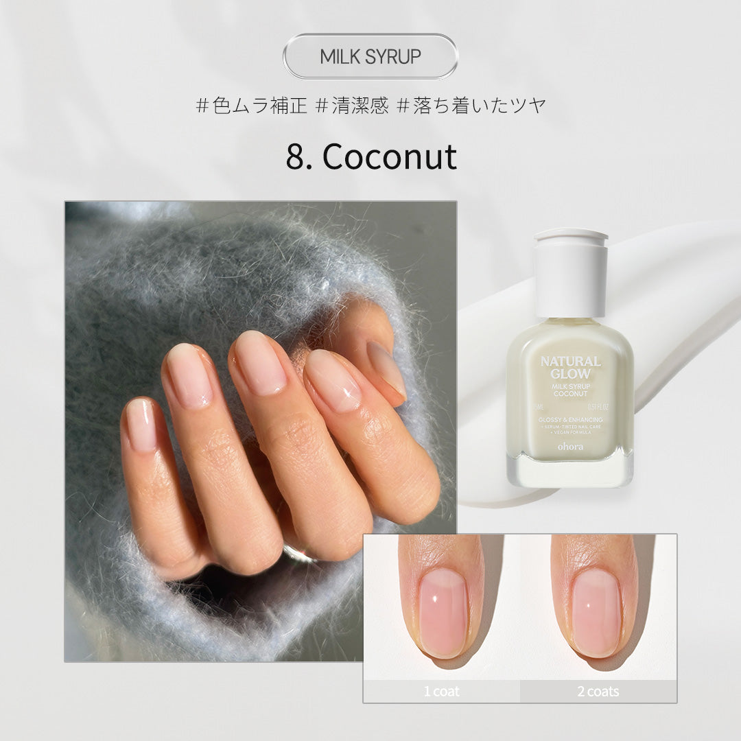 Natural Glowマルチネイル強化剤 2本セット | セルフジェルネイルの