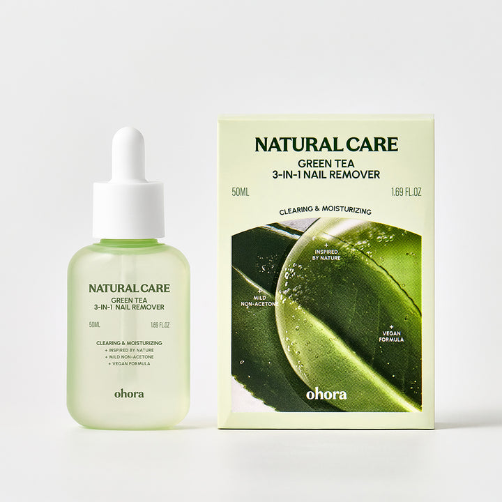 ohora Natural Care Green Tea 3-in-1 Nail Remover | セルフジェル