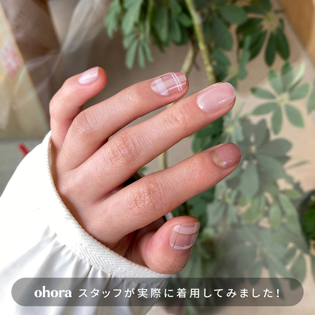 N Coy Check | セルフジェルネイルのohora公式 – ohora jp