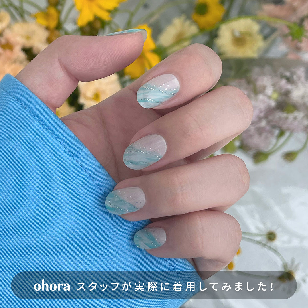 kouve Ohora ネイルシール セット 19点 楽天市場】【ohora公式】【選べる定番ネイル2種】ランプフリー